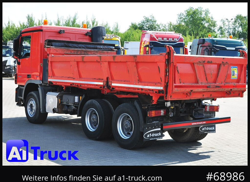 Savivartis sunkvežimis MERCEDES-BENZ Actros 2655 ,V8, 6x4 Meiller Klima , EPS: foto 10 Savivartis sunkvežimis MERCEDES-BENZ Actros 2655 ,V8, 6x4 Meiller Klima , EPS: foto 10