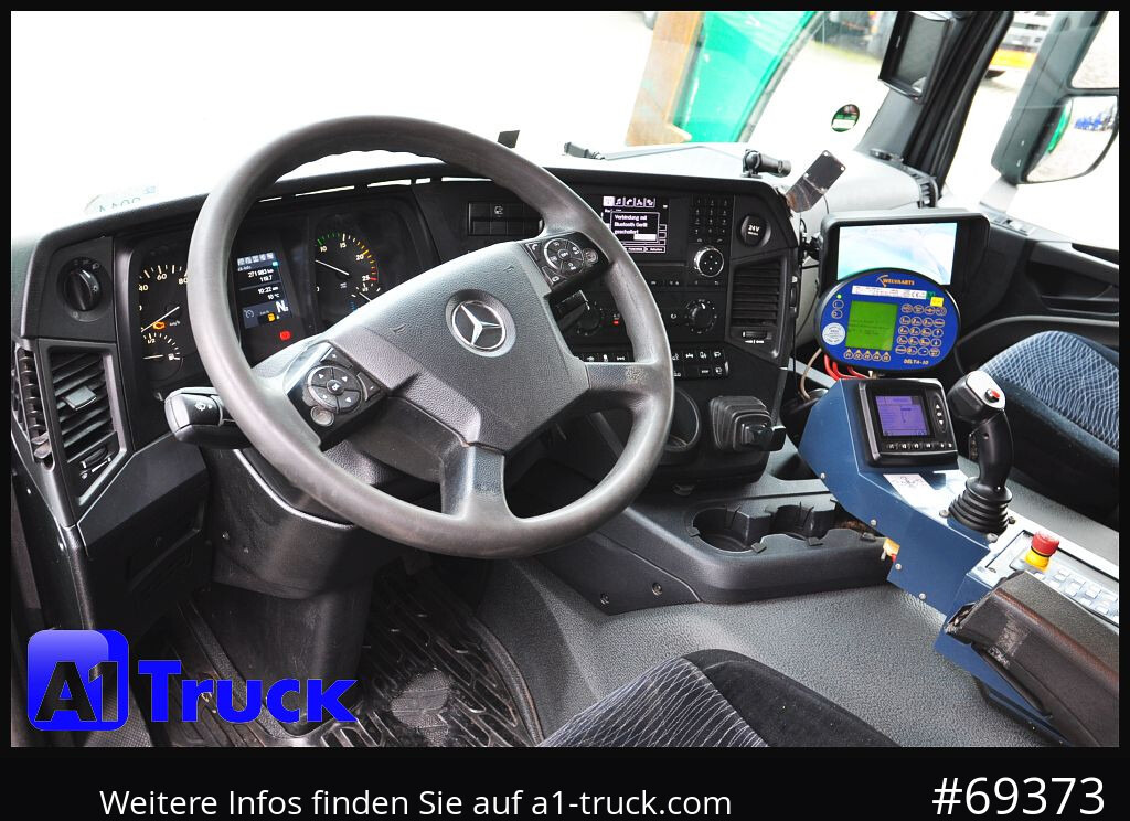 MERCEDES-BENZ Antos 2533, HS Millenium XXL37 Überkopflader, - Šiukšliavežis: foto 2 MERCEDES-BENZ Antos 2533, HS Millenium XXL37 Überkopflader, - Šiukšliavežis: foto 2