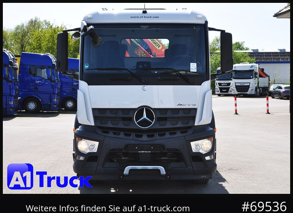 Sunkvežimis su kranu MERCEDES-BENZ Arocs 1830, Kipper + Kran,Palfinger, Funk,: foto 14