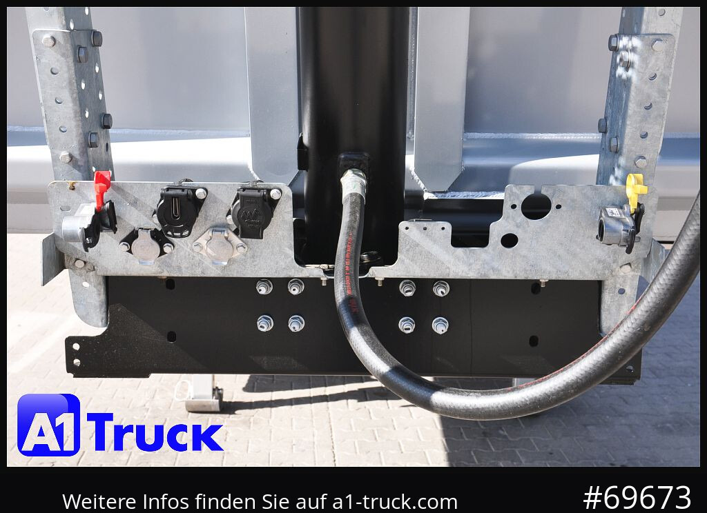 REISCH RHKS, Alu-Kippmulde 54m³, Kombitüren, Alufelgen, Liftachse, - Savivartis puspriekabė: foto 5 REISCH RHKS, Alu-Kippmulde 54m³, Kombitüren, Alufelgen, Liftachse, - Savivartis puspriekabė: foto 5