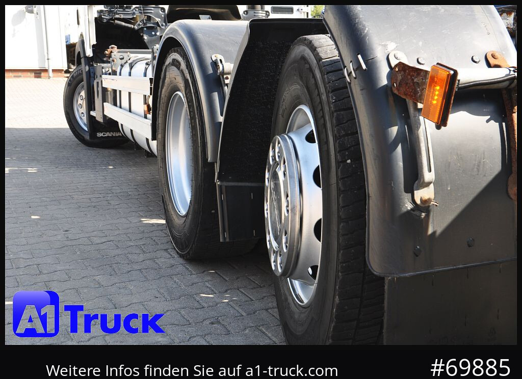 SCANIA R 450, Midi 7,82, Lenkachse, 1 Vorbesitzer - Konteineris-vežimus/ Sukeisti kūną sunkvežimis: foto 3 SCANIA R 450, Midi 7,82, Lenkachse, 1 Vorbesitzer - Konteineris-vežimus/ Sukeisti kūną sunkvežimis: foto 3