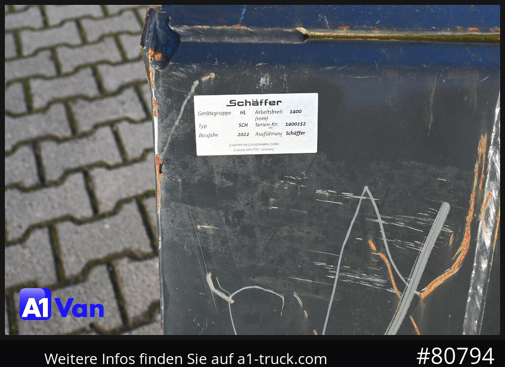 Ratinis krautuvas SCHAEFFER Schäffer 2445S Hoflader, Gabel, 127 Bstd.: foto 15