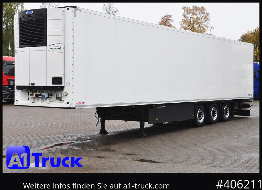 SCHMITZ SKO FP45, Blumenbreit, Carrier 1950. - Refrižeratorius puspriekabė: foto 2 SCHMITZ SKO FP45, Blumenbreit, Carrier 1950. - Refrižeratorius puspriekabė: foto 2