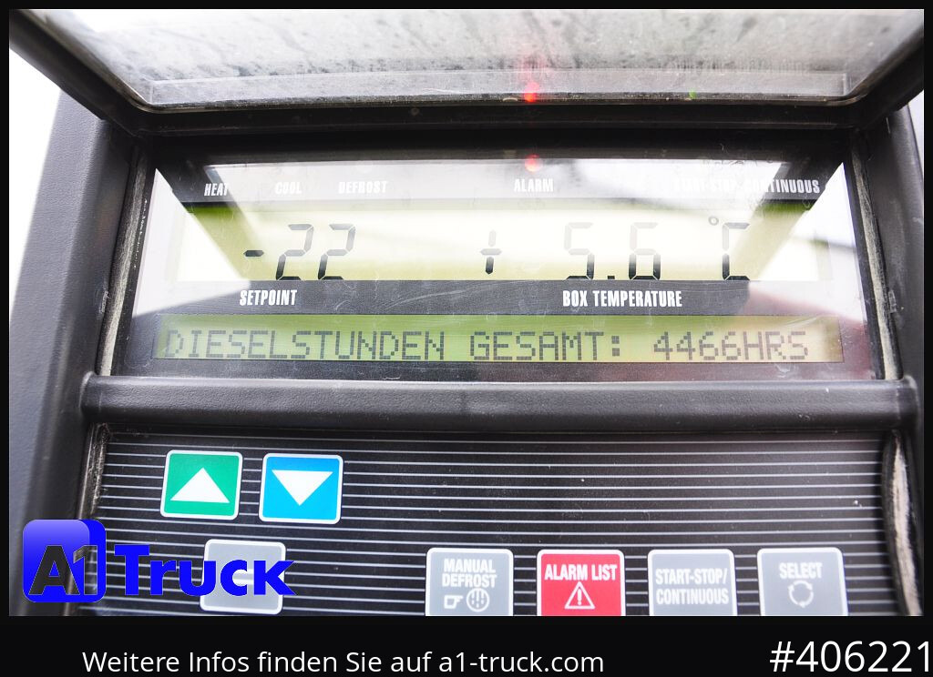 SCHMITZ SKO FP45, Blumenbreite, Carrier 1950. - Refrižeratorius puspriekabė: foto 2 SCHMITZ SKO FP45, Blumenbreite, Carrier 1950. - Refrižeratorius puspriekabė: foto 2