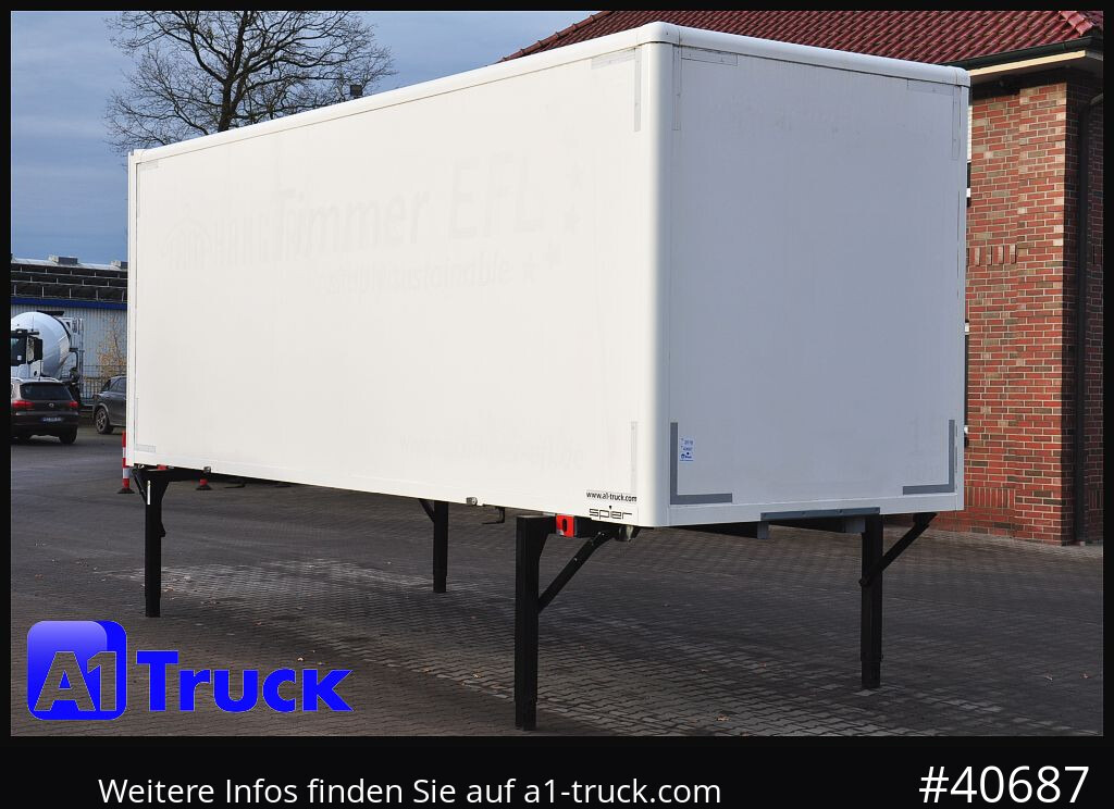 SPIER WB Koffer, 7,45, guter Zustand, verzinkt, Rolltor - Kėbulas - furgonas: foto 1 SPIER WB Koffer, 7,45, guter Zustand, verzinkt, Rolltor - Kėbulas - furgonas: foto 1