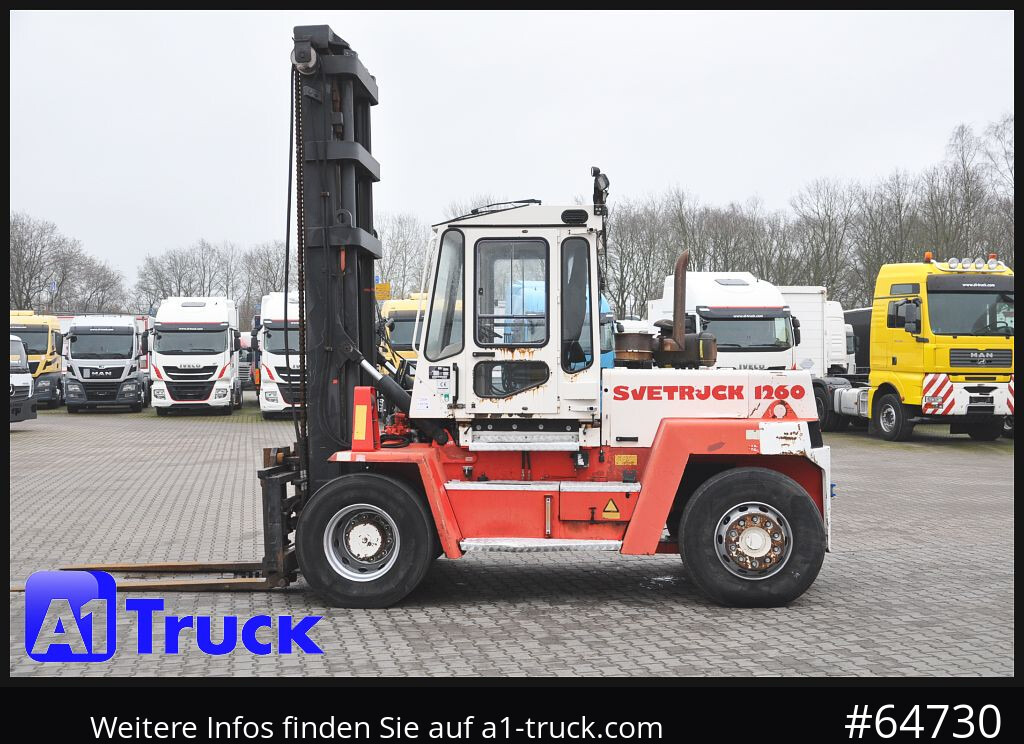 Dyzelinis krautuvas SVETRUCK Kalmar Svetruck 1260-30 Zinkenverstellung: foto 10