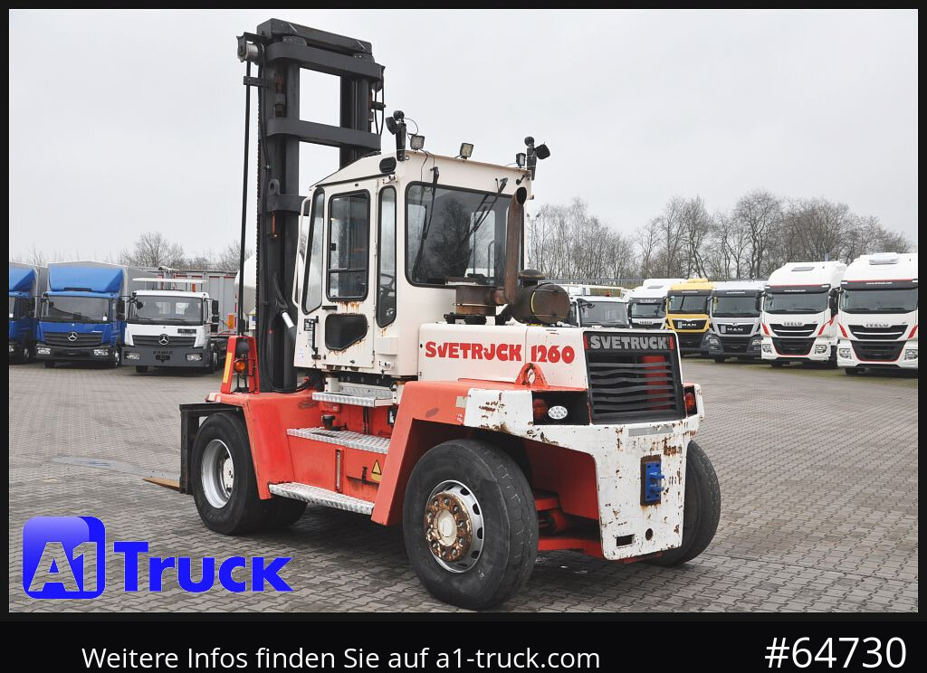 Dyzelinis krautuvas SVETRUCK Kalmar Svetruck 1260-30 Zinkenverstellung: foto 9