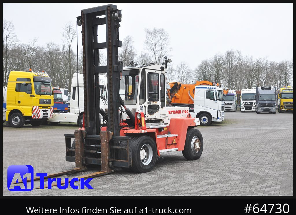 Dyzelinis krautuvas SVETRUCK Kalmar Svetruck 1260-30 Zinkenverstellung: foto 11