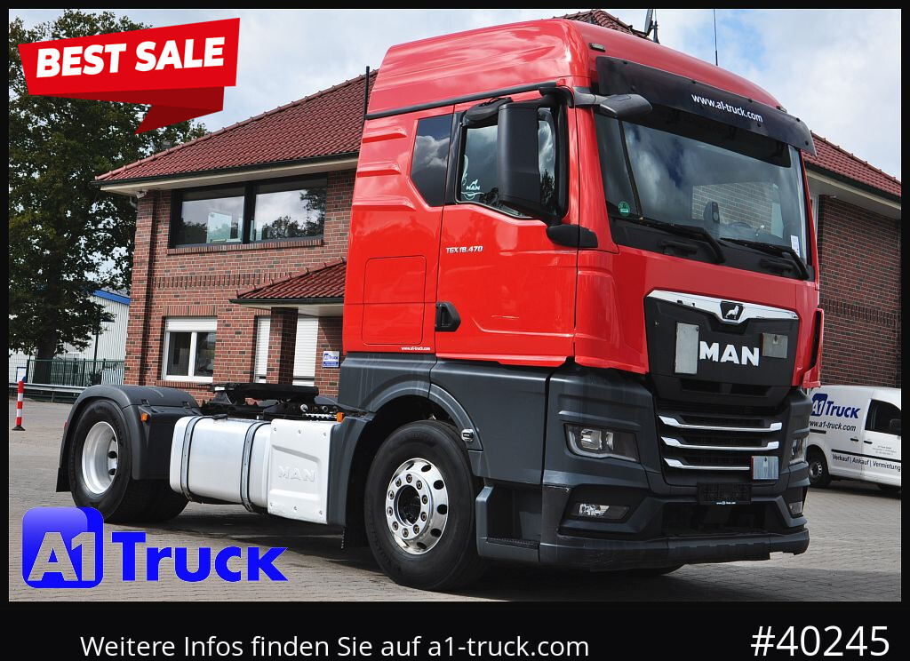 MAN TGX 18.470 GM Hydraulik, Intarder Navi Standklima, - Vilkikas: foto 1 MAN TGX 18.470 GM Hydraulik, Intarder Navi Standklima, - Vilkikas: foto 1
