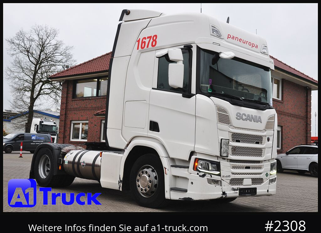 SCANIA R410 LNG Retarder Navi, ADR GGVS - Vilkikas: foto 1 SCANIA R410 LNG Retarder Navi, ADR GGVS - Vilkikas: foto 1