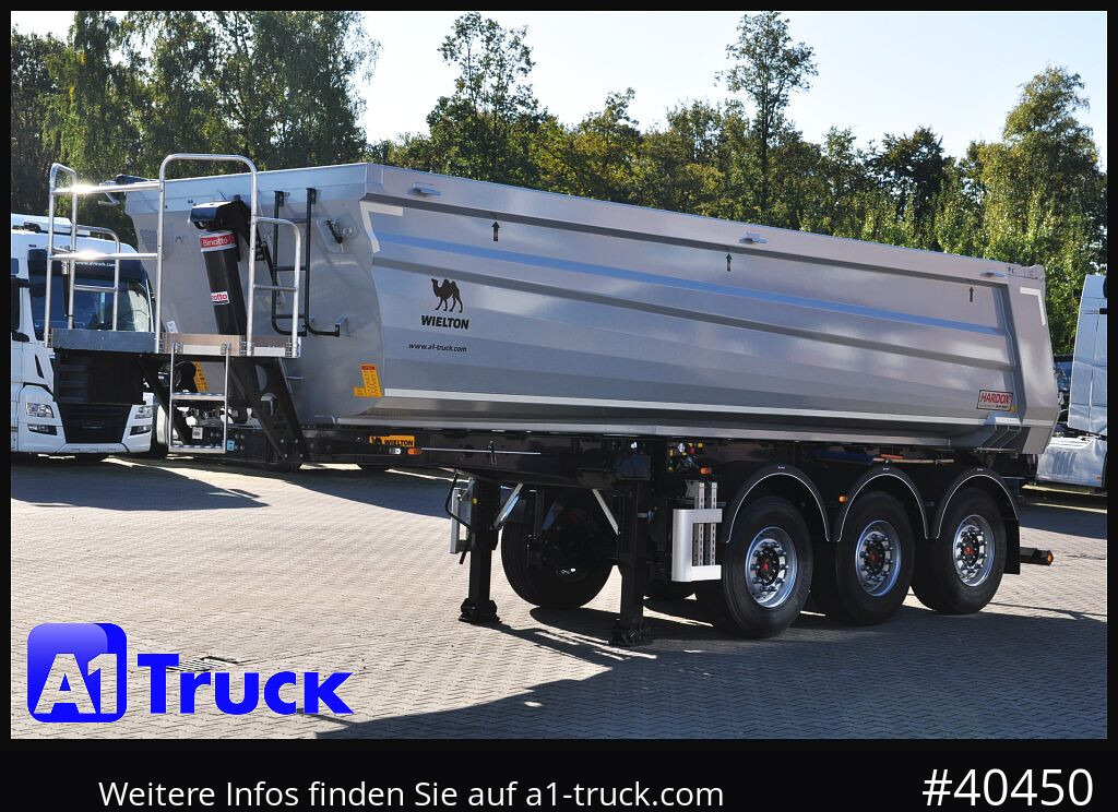 WIELTON Wielton 26m³ Strong Master Stahl - Savivartis puspriekabė: foto 1 WIELTON Wielton 26m³ Strong Master Stahl - Savivartis puspriekabė: foto 1