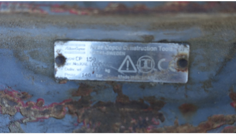 Atlas-Copco CP150 Gewichtsklasse kraan 2-5ton - Hidraulinis kūjis: foto 4 Atlas-Copco CP150 Gewichtsklasse kraan 2-5ton - Hidraulinis kūjis: foto 4