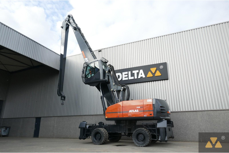 Atlas 520MH - Ekskavatorius su ilga strėle: foto 4 Atlas 520MH - Ekskavatorius su ilga strėle: foto 4