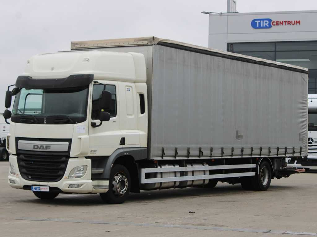 DAF CF 220 FA, EURO 6, TAIL LIFT - Tentinis sunkvežimis: foto 1 DAF CF 220 FA, EURO 6, TAIL LIFT - Tentinis sunkvežimis: foto 1