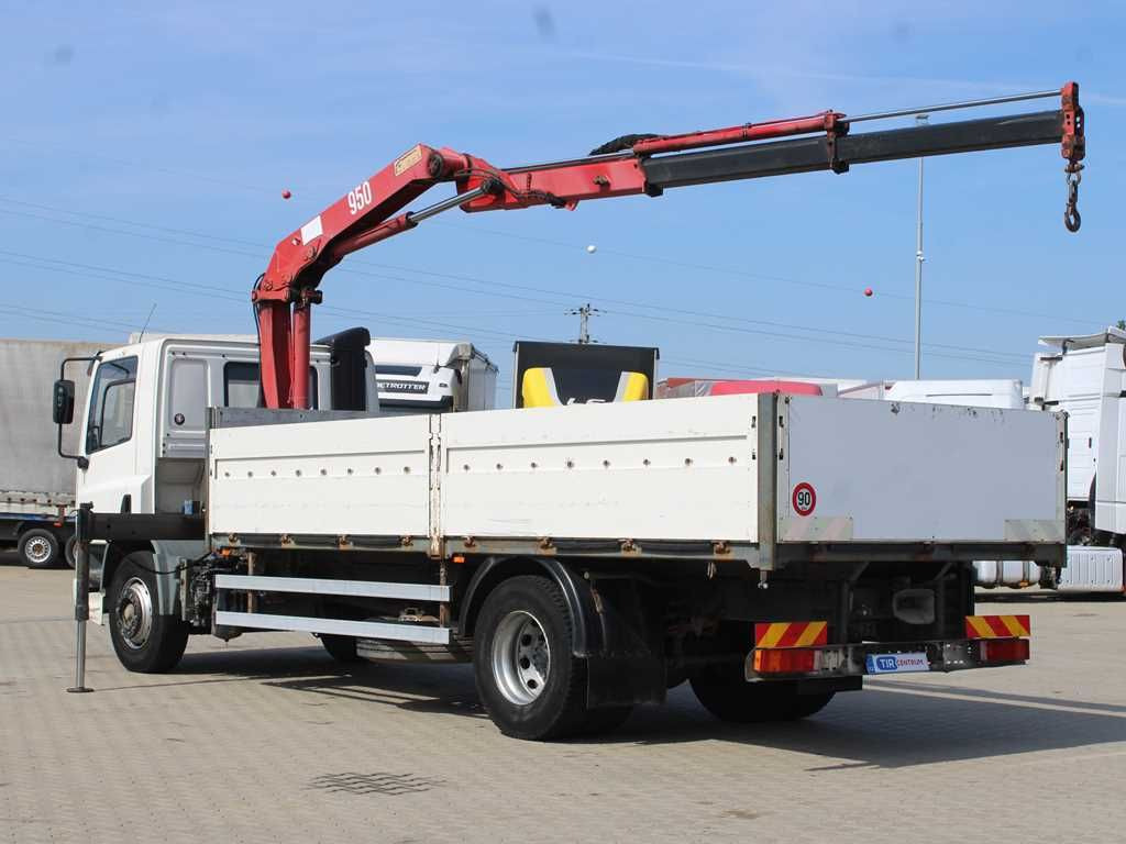 DAF CF 240, CRANE HMF 953 K2, PNEU 80% - Platforminis/ Bortinis sunkvežimis, Sunkvežimis su kranu: foto 4 DAF CF 240, CRANE HMF 953 K2, PNEU 80% - Platforminis/ Bortinis sunkvežimis, Sunkvežimis su kranu: foto 4