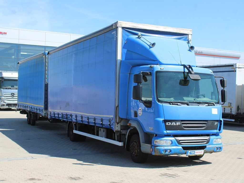 DAF FA LF 45, EURO 5, PNEU 80% + TRAILER AGADOS - Tentinis sunkvežimis: foto 2 DAF FA LF 45, EURO 5, PNEU 80% + TRAILER AGADOS - Tentinis sunkvežimis: foto 2