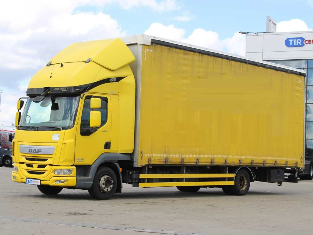 DAF LF 220FA, EURO 6, SLEEPING CABIN - Tentinis sunkvežimis: foto 1 DAF LF 220FA, EURO 6, SLEEPING CABIN - Tentinis sunkvežimis: foto 1