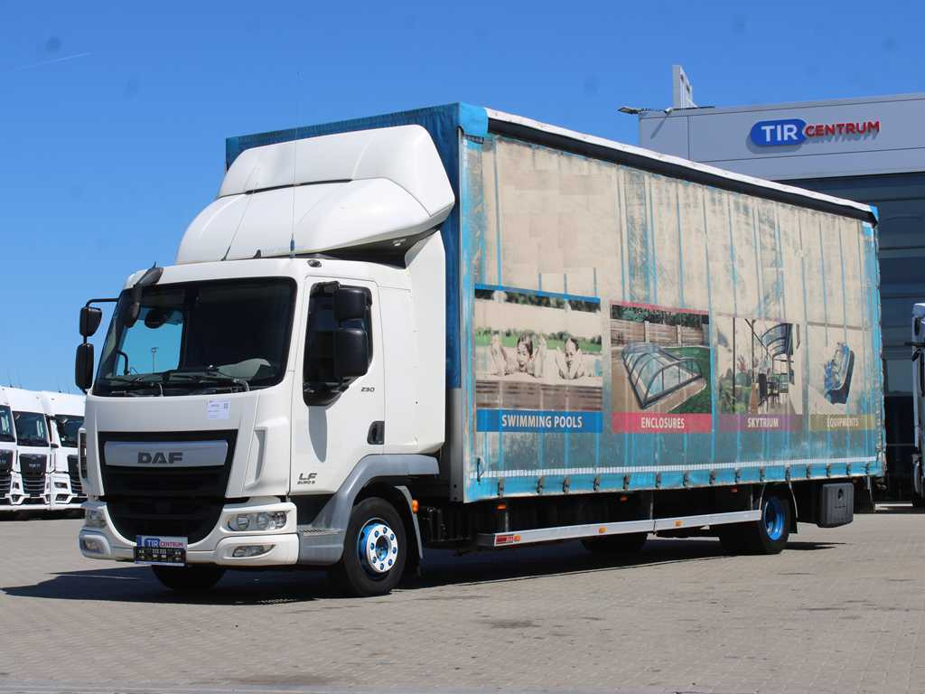 DAF LF 250 FA, EURO 6 - Tentinis sunkvežimis: foto 1 DAF LF 250 FA, EURO 6 - Tentinis sunkvežimis: foto 1