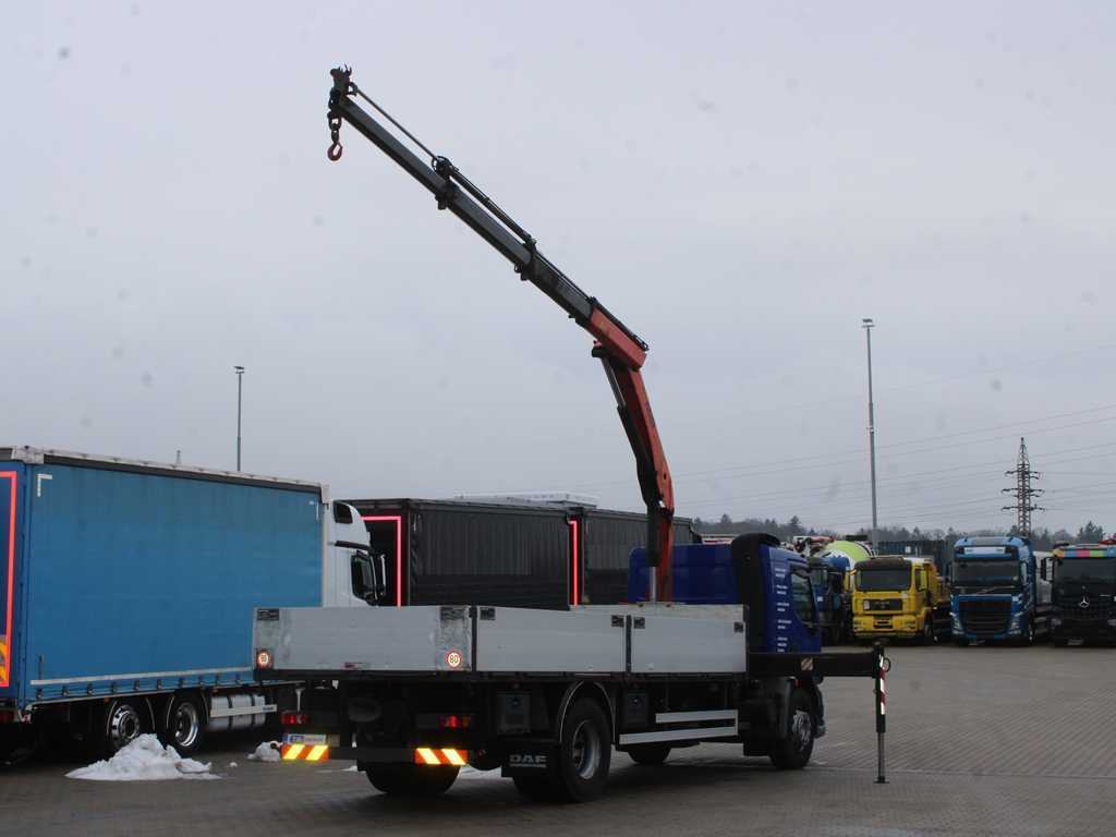 DAF LF 55.250, EURO 4, SIDE BOARD, HYDRAULIC ARM PALFINGER PKK 15500 - Platforminis/ Bortinis sunkvežimis, Sunkvežimis su kranu: foto 4 DAF LF 55.250, EURO 4, SIDE BOARD, HYDRAULIC ARM PALFINGER PKK 15500 - Platforminis/ Bortinis sunkvežimis, Sunkvežimis su kranu: foto 4