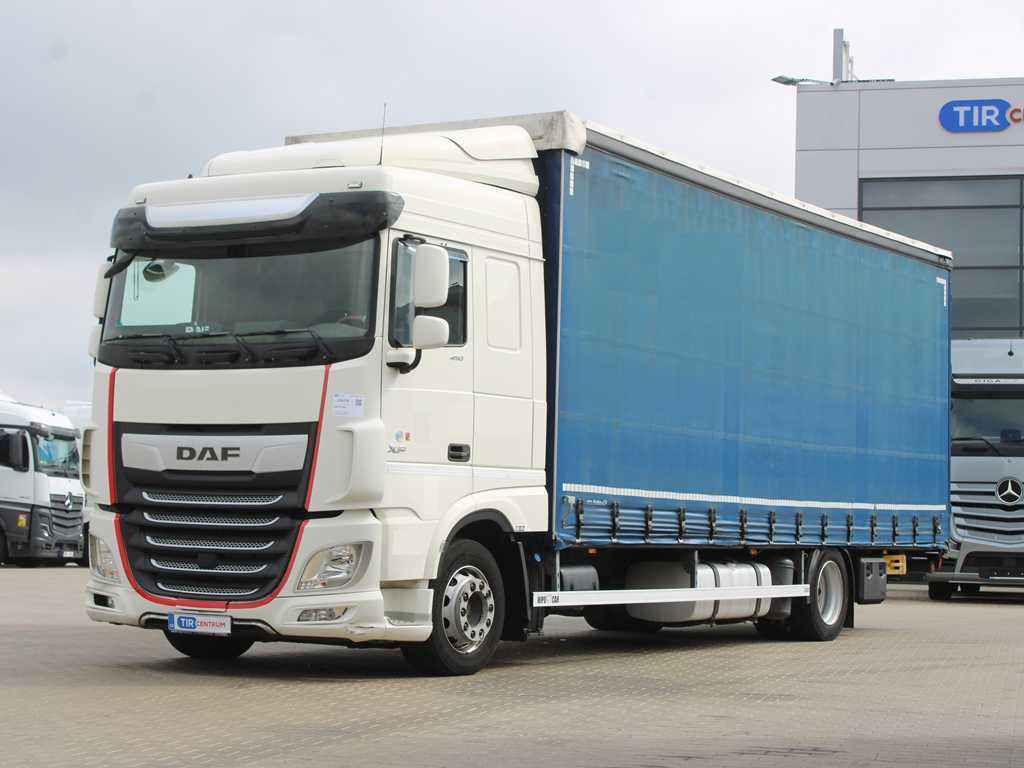 DAF XF 450, EURO 6, INDEPENDENT AIR CONDITIONING, AIR SUSPENSION - Tentinis sunkvežimis: foto 1 DAF XF 450, EURO 6, INDEPENDENT AIR CONDITIONING, AIR SUSPENSION - Tentinis sunkvežimis: foto 1