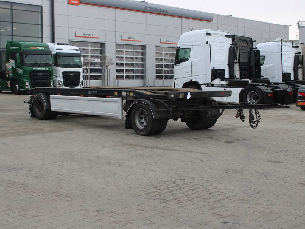 Hüffermann HAR 18.70, AXLES SAF, PNEU 80% - Kablio/ Skip loader priekaba: foto 2 Hüffermann HAR 18.70, AXLES SAF, PNEU 80% - Kablio/ Skip loader priekaba: foto 2