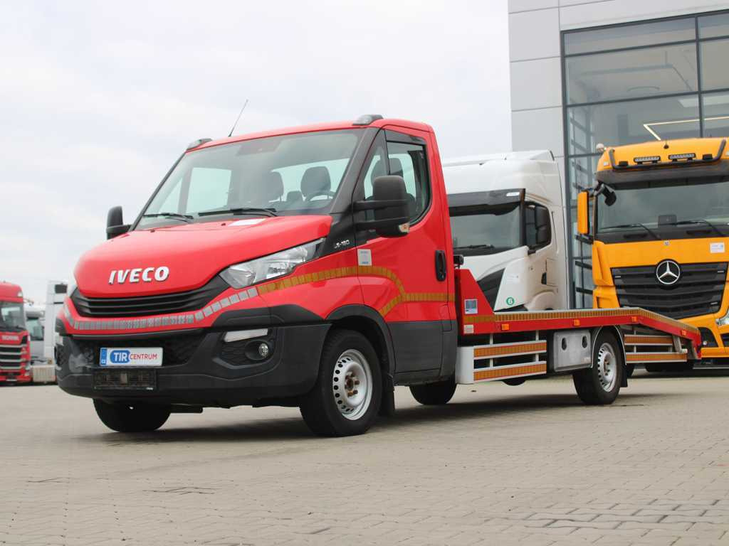 Iveco 35S18, EURO 6, WINCH, DRIVES, TIRES 80% - Evakuatorius: foto 1 Iveco 35S18, EURO 6, WINCH, DRIVES, TIRES 80% - Evakuatorius: foto 1
