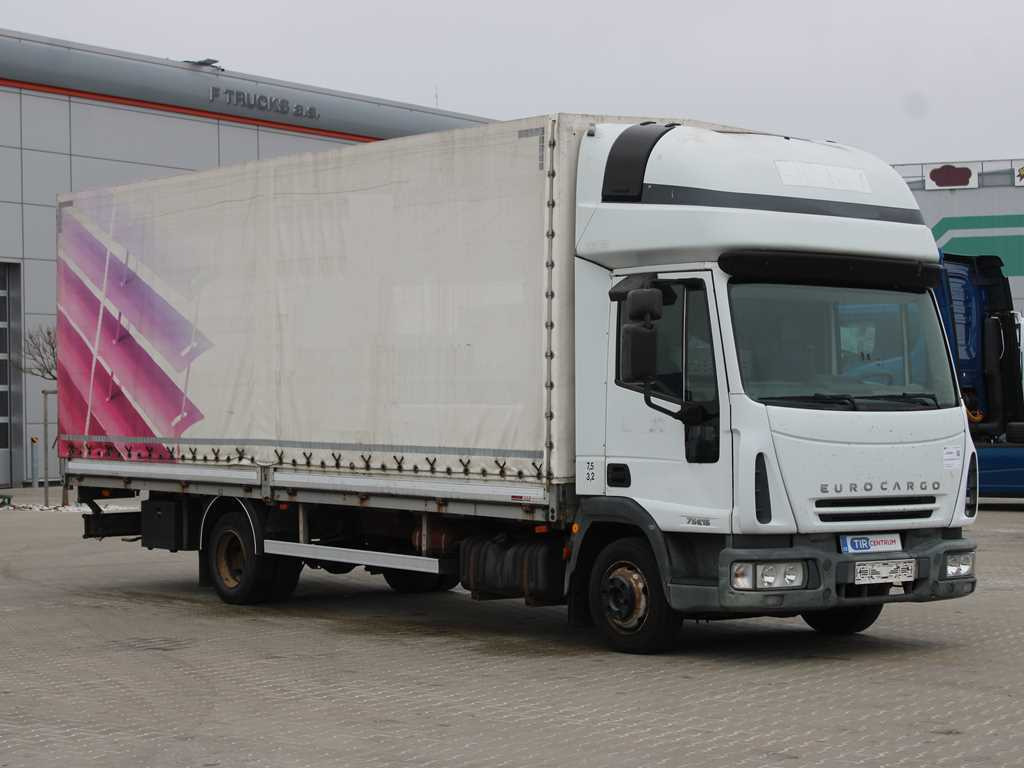 Iveco EUROCARGO ML 75 E 15, EURO 3, SLEEPING BODY - Tentinis sunkvežimis: foto 3 Iveco EUROCARGO ML 75 E 15, EURO 3, SLEEPING BODY - Tentinis sunkvežimis: foto 3