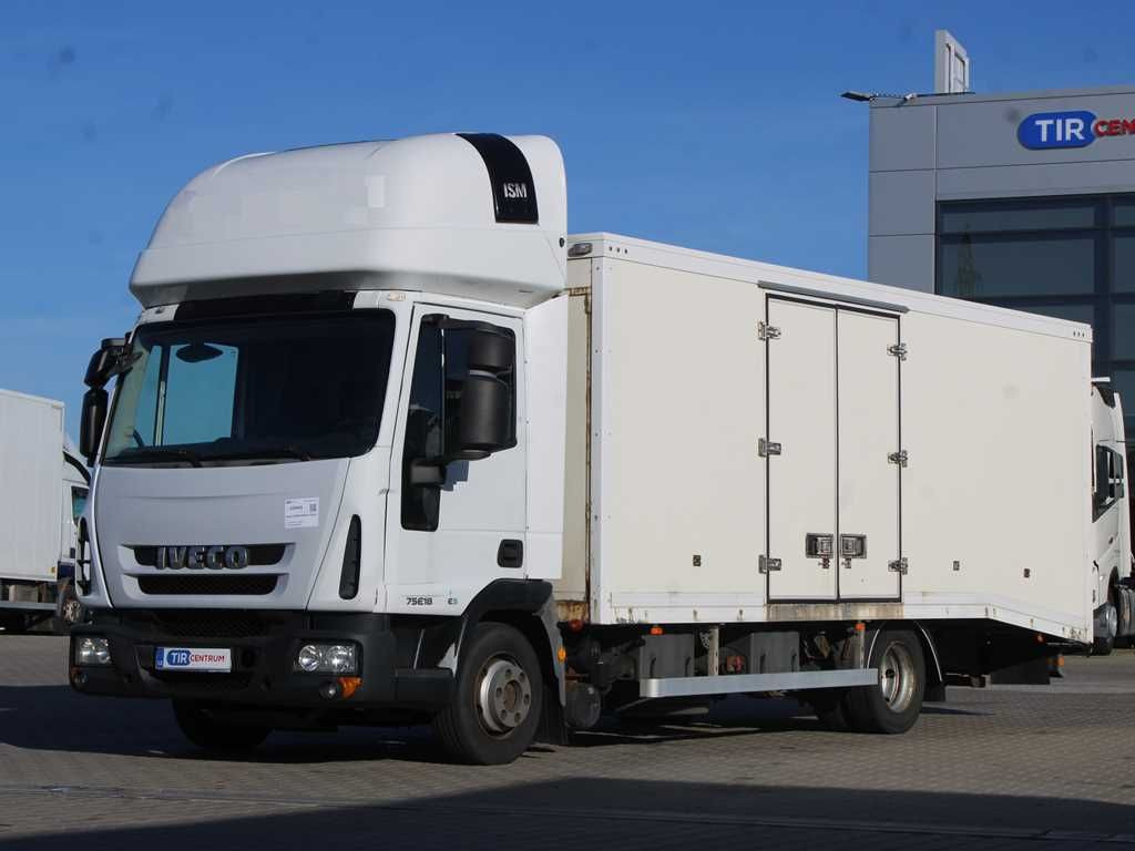 Iveco EUROCARGO ML75E18, EURO 5, WINCH, RAIDS, PNEU90% - Furgonas su krovinių dėže: foto 1 Iveco EUROCARGO ML75E18, EURO 5, WINCH, RAIDS, PNEU90% - Furgonas su krovinių dėže: foto 1