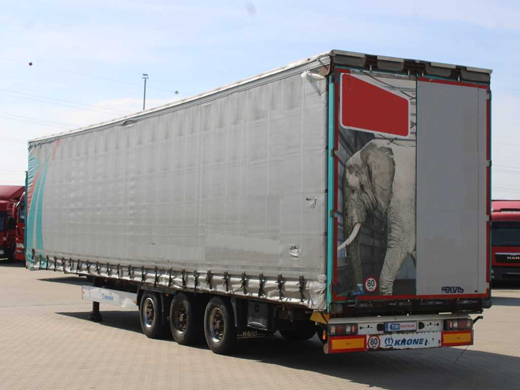 Krone SD 04, LOWDECK, LIFTING AXLE, LIFT ROOF - Tentinė puspriekabė: foto 4 Krone SD 04, LOWDECK, LIFTING AXLE, LIFT ROOF - Tentinė puspriekabė: foto 4
