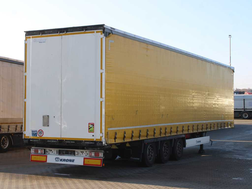 Krone SD, LOWDECK, LIFTING AXLE, LIFTING ROOF, MULTILOCK - Tentinė puspriekabė: foto 4 Krone SD, LOWDECK, LIFTING AXLE, LIFTING ROOF, MULTILOCK - Tentinė puspriekabė: foto 4