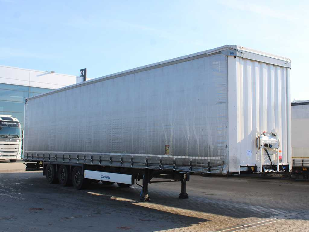 Krone SD, LOWDECK, LIFTING AXLE, MULTILOCK, LIFTING ROOF - Tentinė puspriekabė: foto 3 Krone SD, LOWDECK, LIFTING AXLE, MULTILOCK, LIFTING ROOF - Tentinė puspriekabė: foto 3