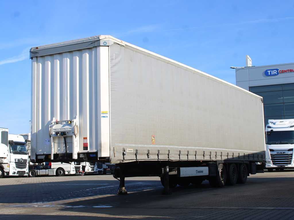 Krone SD, LOWDECK, LIFTING AXLE, MULTILOCK, LIFTING ROOF - Tentinė puspriekabė: foto 1 Krone SD, LOWDECK, LIFTING AXLE, MULTILOCK, LIFTING ROOF - Tentinė puspriekabė: foto 1