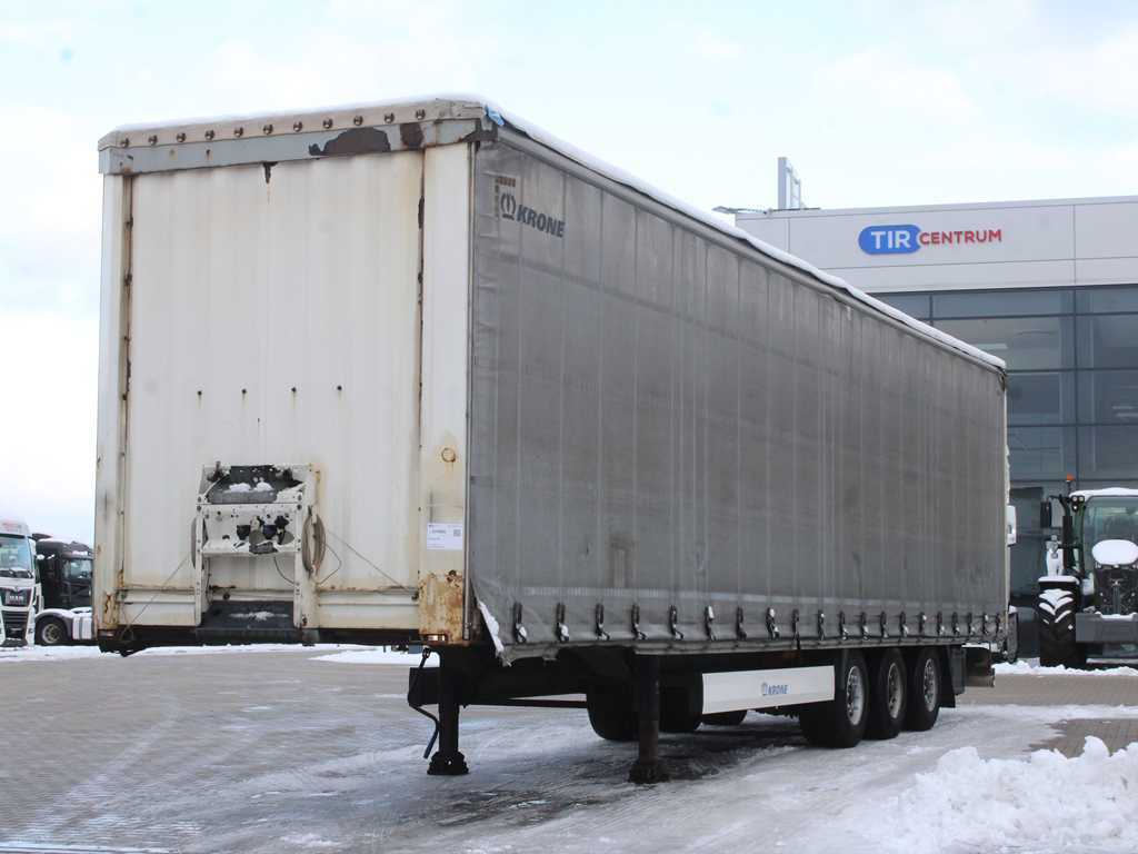 Krone SD, LOWDECK, MULTILOCK, LIFTING AXLE, LIFTING ROOF - Tentinė puspriekabė: foto 1 Krone SD, LOWDECK, MULTILOCK, LIFTING AXLE, LIFTING ROOF - Tentinė puspriekabė: foto 1