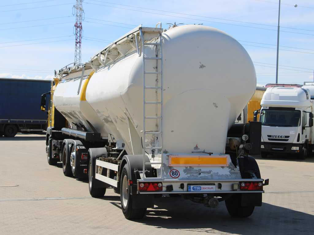 MAN TGA 26.440, 6x2, EURO 5, FELDBINDER 30m3, LIFTING AXLE, SILO + SPITZER (2006) - Autocisterna: foto 5 MAN TGA 26.440, 6x2, EURO 5, FELDBINDER 30m3, LIFTING AXLE, SILO + SPITZER (2006) - Autocisterna: foto 5