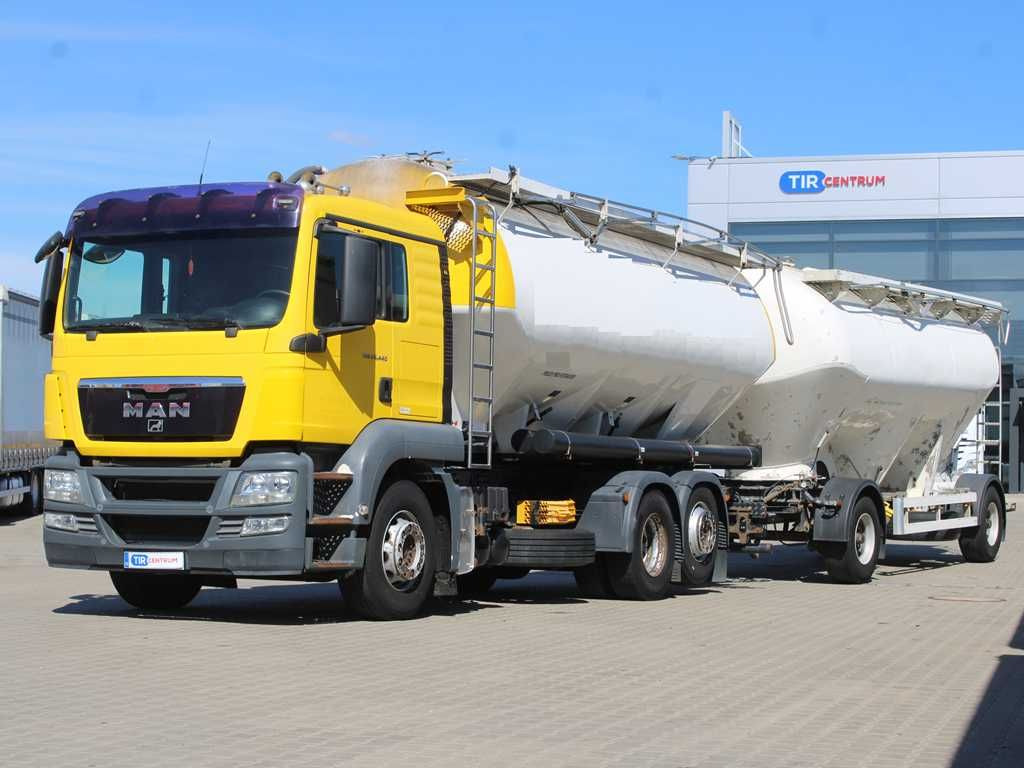 MAN TGA 26.440, 6x2, EURO 5, FELDBINDER 30m3+SPITZER - Autocisterna: foto 1 MAN TGA 26.440, 6x2, EURO 5, FELDBINDER 30m3+SPITZER - Autocisterna: foto 1