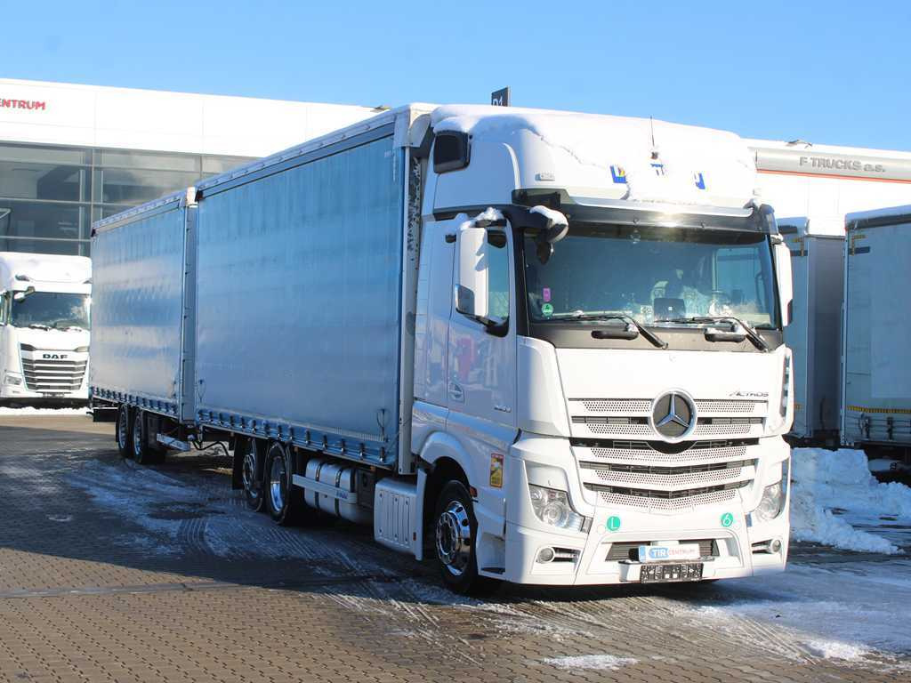 Mercedes-Benz ACTROS 2553, EURO 6, 6X2, AIR SUSPENSION, DRIVE-THROUGH + PANAV - Tentinis sunkvežimis: foto 3 Mercedes-Benz ACTROS 2553, EURO 6, 6X2, AIR SUSPENSION, DRIVE-THROUGH + PANAV - Tentinis sunkvežimis: foto 3