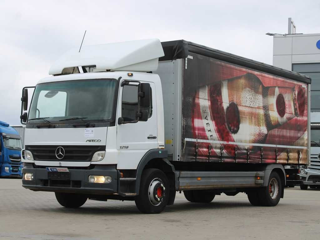 Mercedes-Benz ATEGO 1218, EURO 4 - Tentinis sunkvežimis: foto 1 Mercedes-Benz ATEGO 1218, EURO 4 - Tentinis sunkvežimis: foto 1