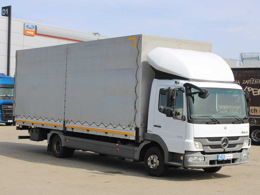 Mercedes-Benz ATEGO 816, EURO 5, TAIL LIFT, SIDEWALLS - Tentinis sunkvežimis: foto 2 Mercedes-Benz ATEGO 816, EURO 5, TAIL LIFT, SIDEWALLS - Tentinis sunkvežimis: foto 2