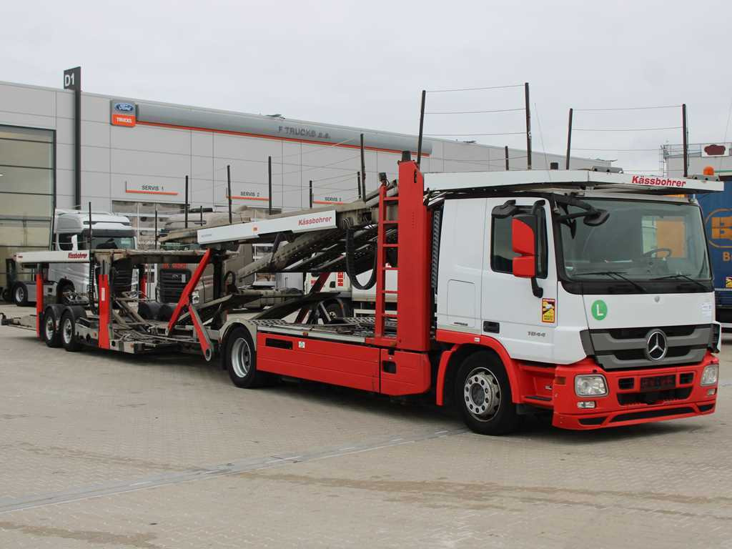 Mercedes-Benz Actros 1844, EURO 5EEV, RETARDER + KÄSSBOHRER METAGO (2006) - Autovežis sunkvežimis: foto 3 Mercedes-Benz Actros 1844, EURO 5EEV, RETARDER + KÄSSBOHRER METAGO (2006) - Autovežis sunkvežimis: foto 3