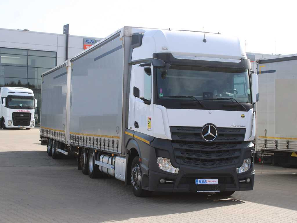 Mercedes-Benz Actros 2542, 6X2, EURO 6, AIR SUSPENSION + PANAV TV018H - Tentinis sunkvežimis: foto 3 Mercedes-Benz Actros 2542, 6X2, EURO 6, AIR SUSPENSION + PANAV TV018H - Tentinis sunkvežimis: foto 3