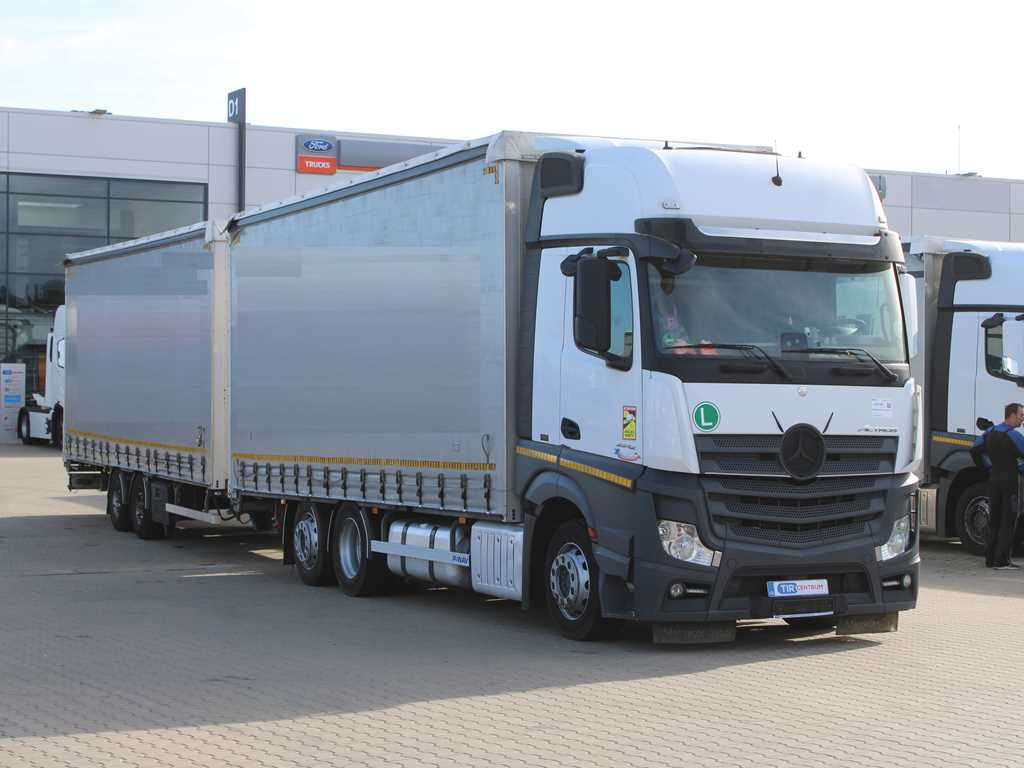 Mercedes-Benz Actros 2542, 6X2, LIFTING AXLE + PANAV TVK18M - Tentinis sunkvežimis: foto 3 Mercedes-Benz Actros 2542, 6X2, LIFTING AXLE + PANAV TVK18M - Tentinis sunkvežimis: foto 3
