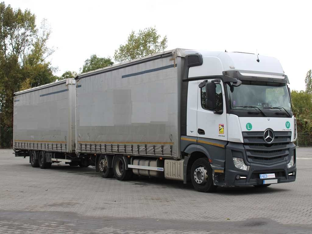 Mercedes-Benz Actros 2542, 6X2, LIFTING AXLE + PANAV TVK18M - Tentinis sunkvežimis: foto 2 Mercedes-Benz Actros 2542, 6X2, LIFTING AXLE + PANAV TVK18M - Tentinis sunkvežimis: foto 2