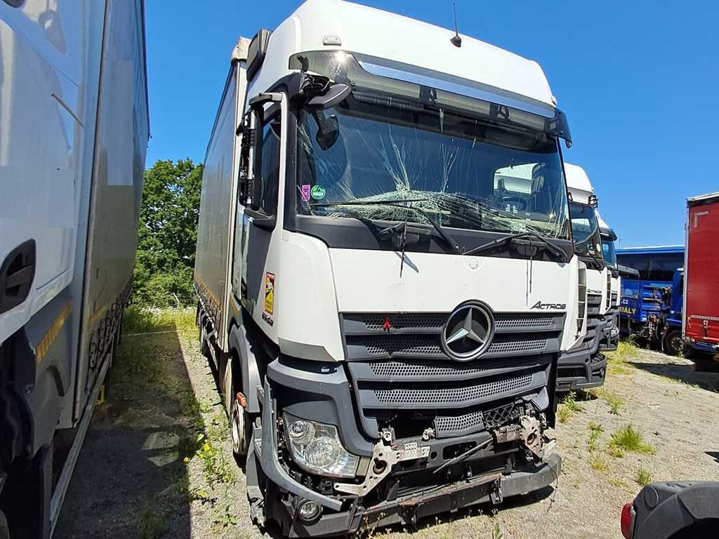 Mercedes-Benz Actros 2542, 6X2 + PANAV TVK18M - Tentinis sunkvežimis: foto 2 Mercedes-Benz Actros 2542, 6X2 + PANAV TVK18M - Tentinis sunkvežimis: foto 2