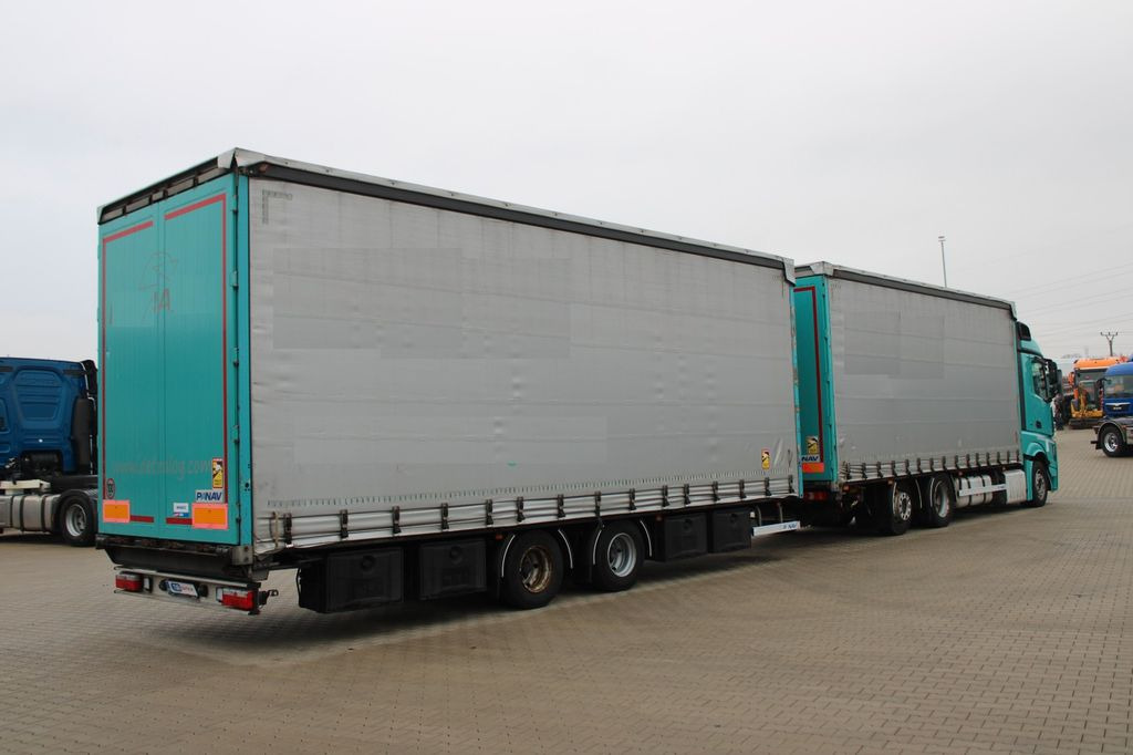 Mercedes-Benz Actros 2542, 6x2,EURO 6 + TRAILER PANAV TV018L - Tentinis sunkvežimis: foto 4 Mercedes-Benz Actros 2542, 6x2,EURO 6 + TRAILER PANAV TV018L - Tentinis sunkvežimis: foto 4