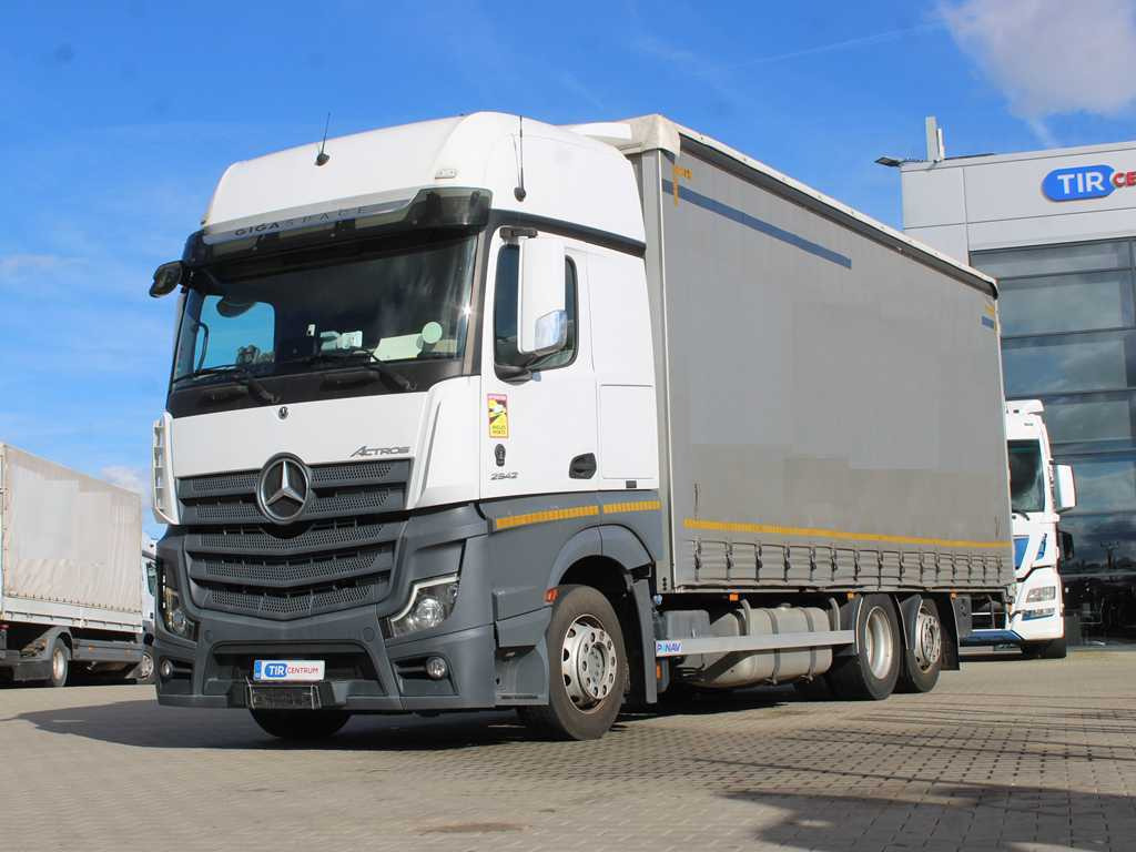 Mercedes-Benz Actros 2542, EURO 6, 6X2, NAVIGATION - Tentinis sunkvežimis: foto 1 Mercedes-Benz Actros 2542, EURO 6, 6X2, NAVIGATION - Tentinis sunkvežimis: foto 1