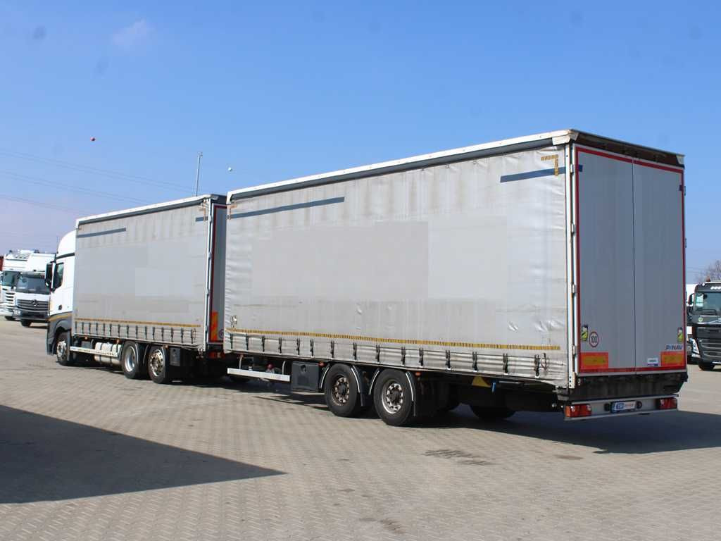 Mercedes-Benz Actros 2542, EURO 6, 6X2 + PANAV TV018M - Tentinis sunkvežimis: foto 4 Mercedes-Benz Actros 2542, EURO 6, 6X2 + PANAV TV018M - Tentinis sunkvežimis: foto 4