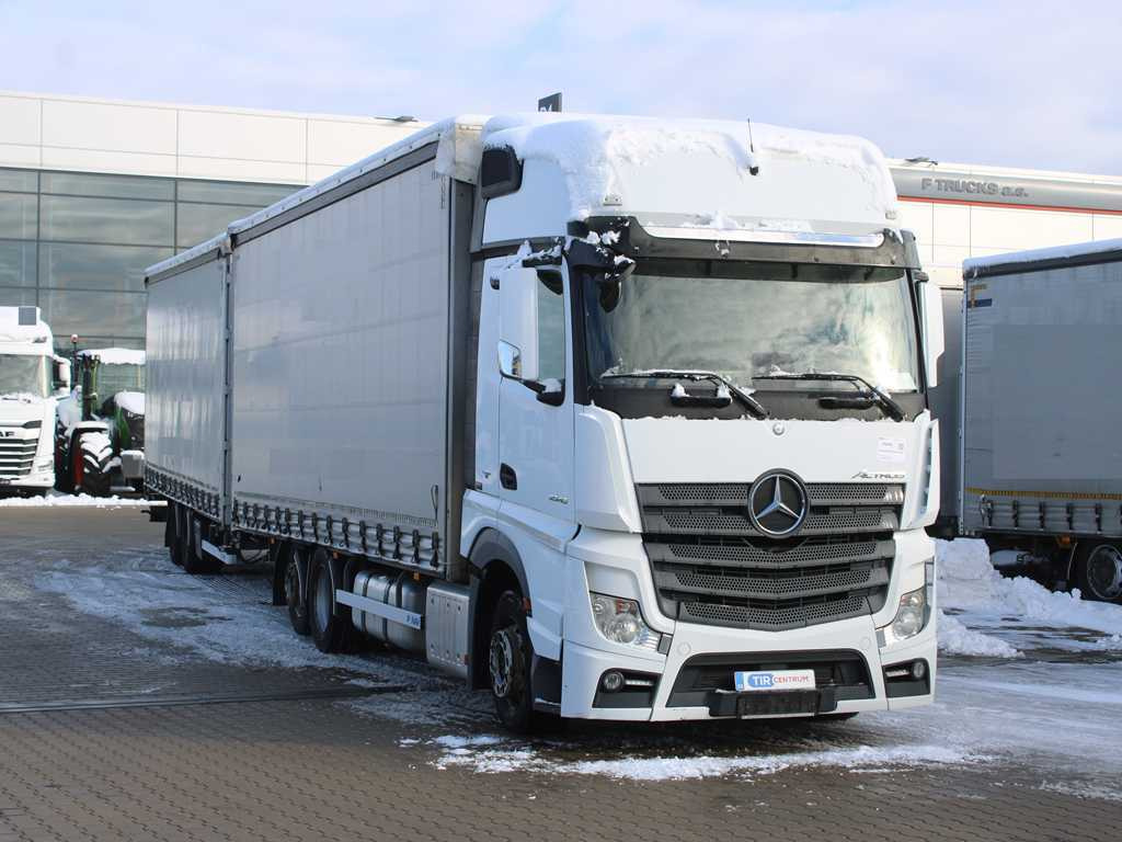 Mercedes-Benz Actros 2545, 6X2, EURO 6, AIR SUSPENSION, DRIVE-THROUGH + PANAV - Tentinis sunkvežimis: foto 3 Mercedes-Benz Actros 2545, 6X2, EURO 6, AIR SUSPENSION, DRIVE-THROUGH + PANAV - Tentinis sunkvežimis: foto 3