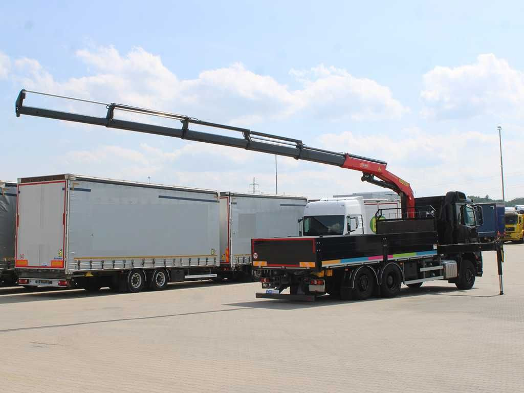 Mercedes-Benz Arocs 2542, 6X2, EURO 6, CAMERA, PALFINGER PK 24 - Platforminis/ Bortinis sunkvežimis, Sunkvežimis su kranu: foto 3 Mercedes-Benz Arocs 2542, 6X2, EURO 6, CAMERA, PALFINGER PK 24 - Platforminis/ Bortinis sunkvežimis, Sunkvežimis su kranu: foto 3