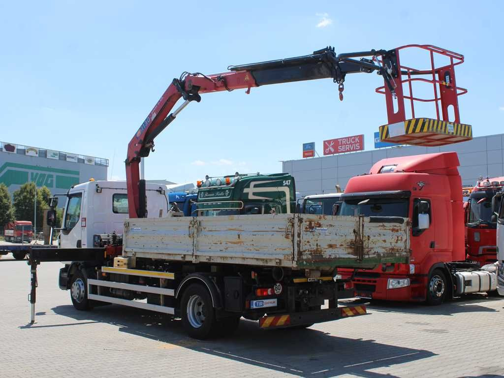 Renault D16, CRANE HMF 1130K- RC+ PLATFORM, PARKING CAM. - Autobokštelio: foto 4 Renault D16, CRANE HMF 1130K- RC+ PLATFORM, PARKING CAM. - Autobokštelio: foto 4