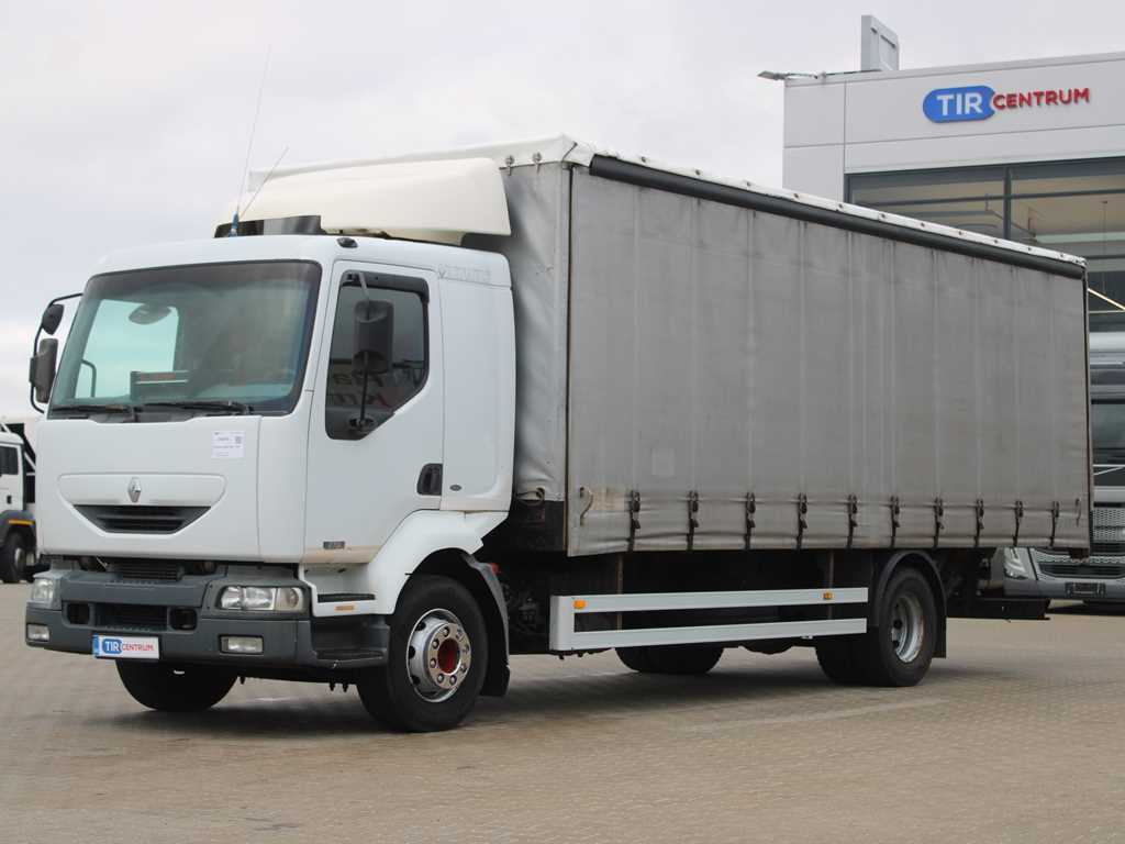 Renault MIDLUM 270, EURO 3, TIRES 80% - Tentinis sunkvežimis: foto 1 Renault MIDLUM 270, EURO 3, TIRES 80% - Tentinis sunkvežimis: foto 1